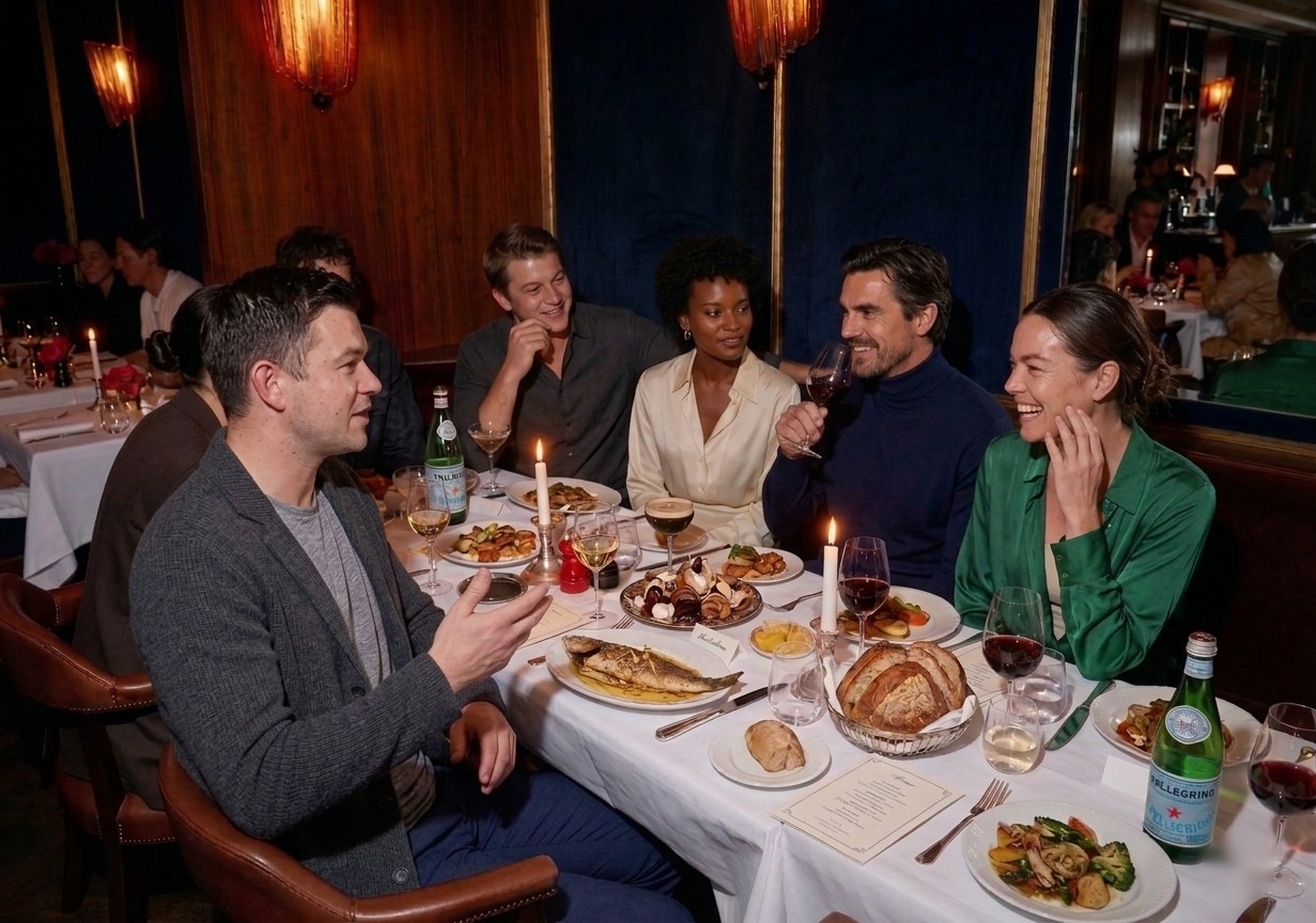 A Tableside dinner